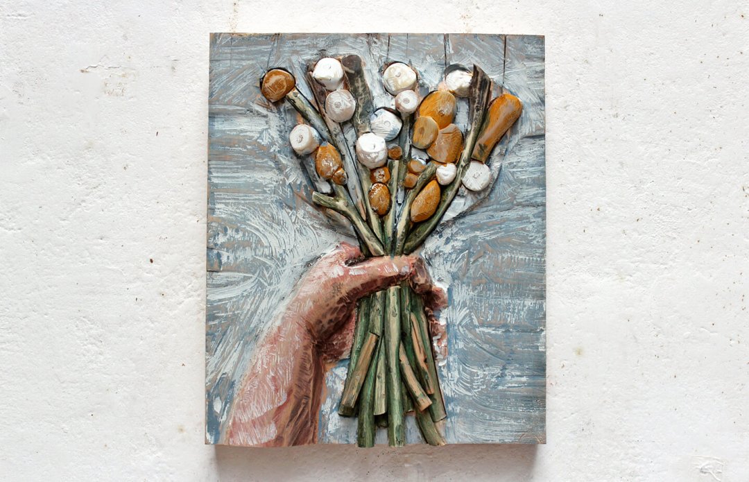 Hand mit Blumen (Paula Modersohn Becker)